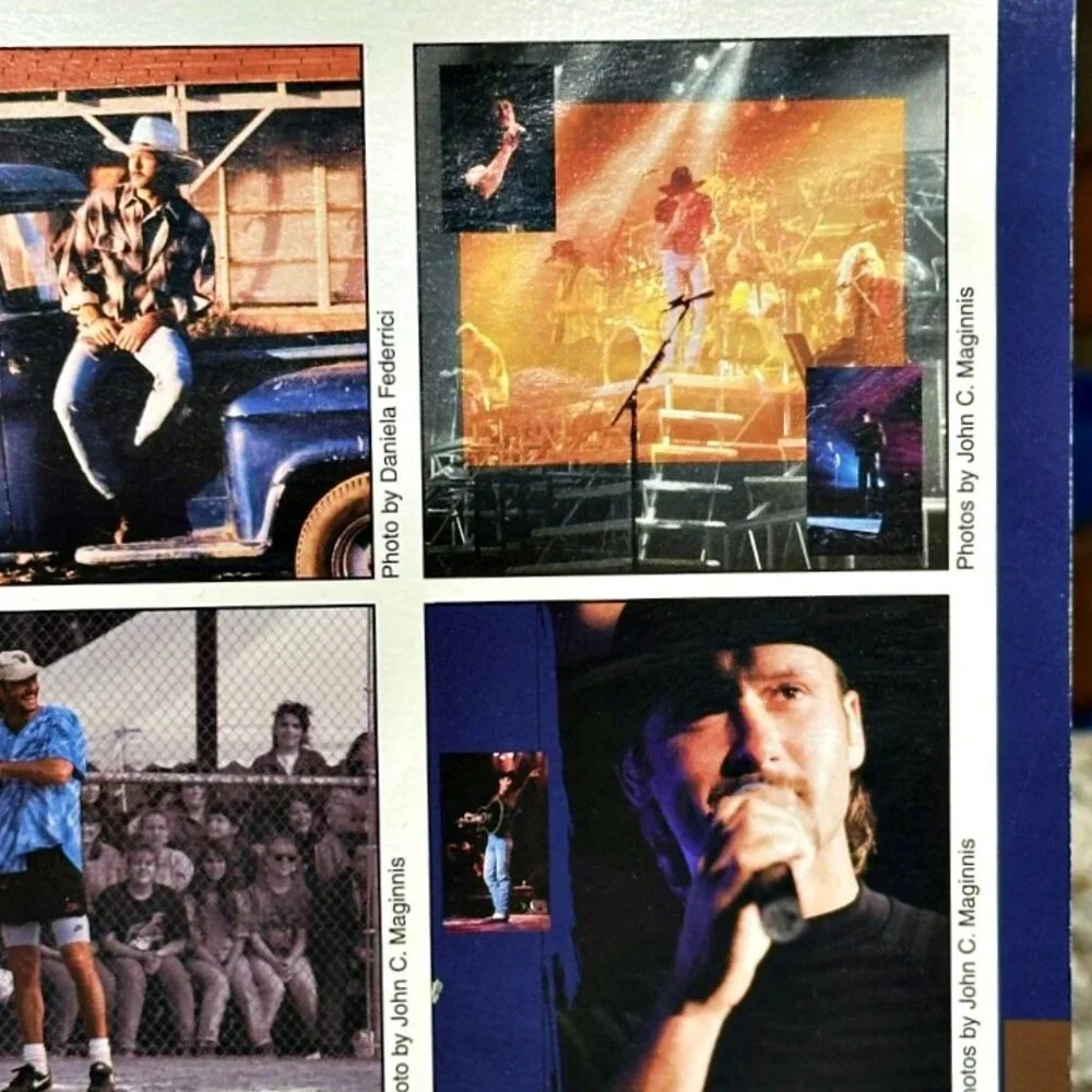 Vintage Tim McGraw Calendar 1997 Country Music Superstar Unused Unmarked